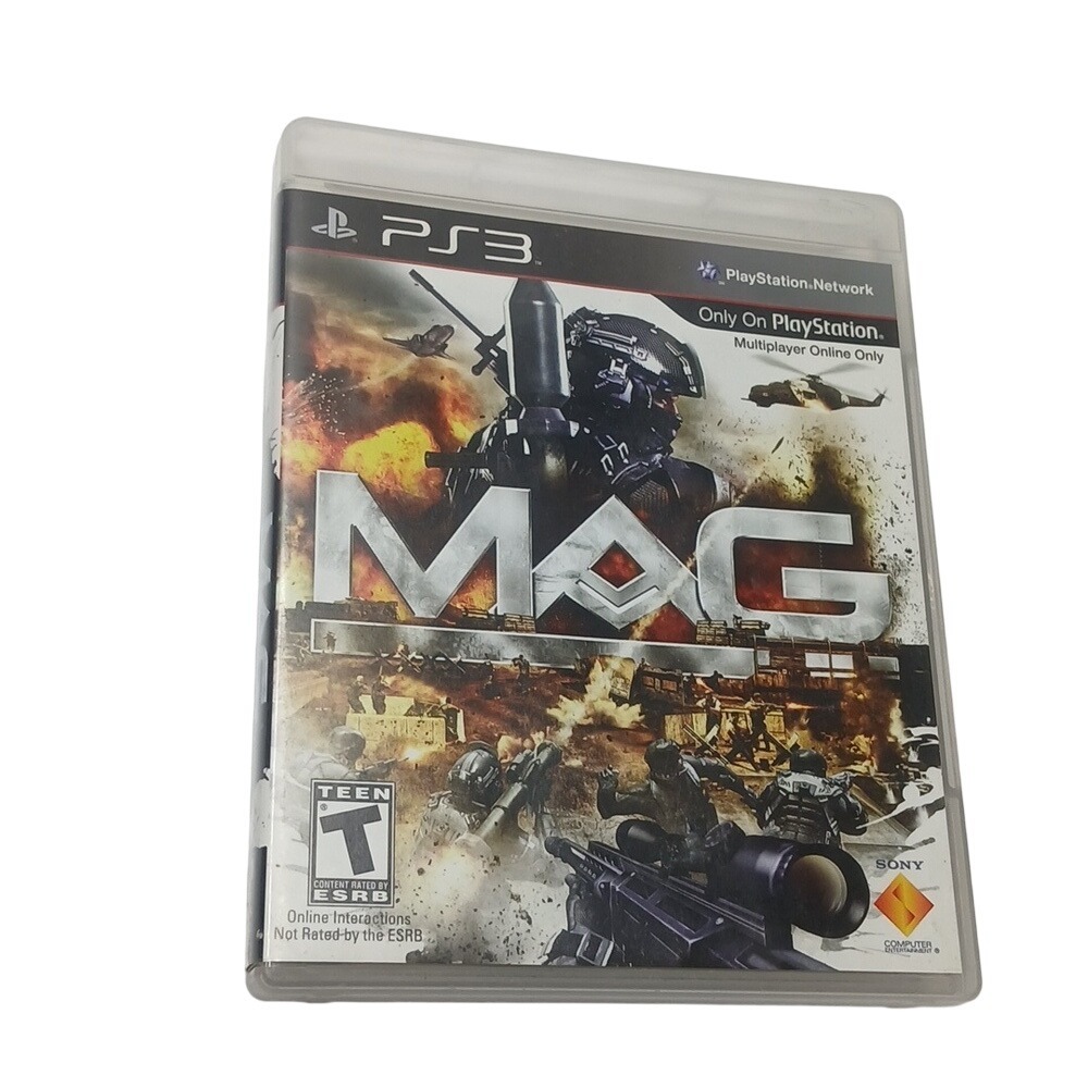 MAG (Sony Playstation‎ 3 PS3, 2010) CIB Complete